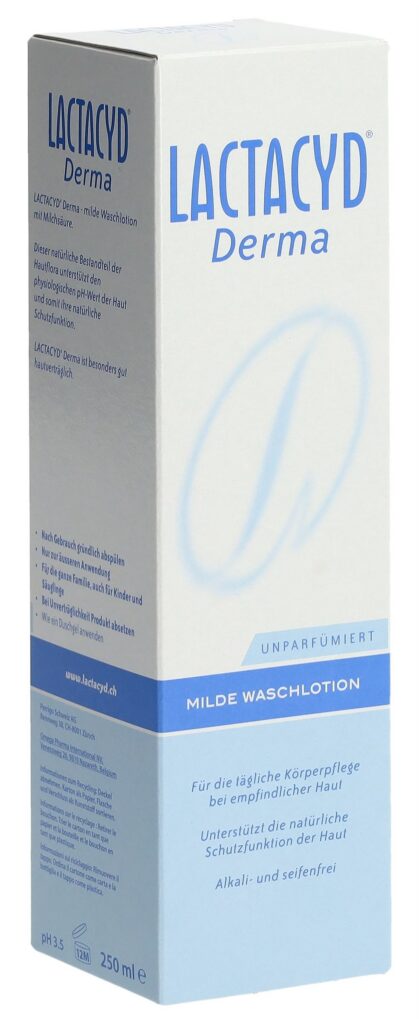 LACTACYD derma émul nettoyante douce s parf 250 ml