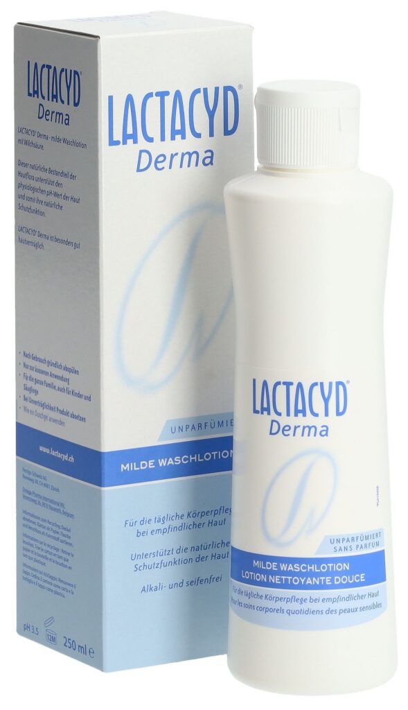 LACTACYD derma émul nettoyante douce s parf 250 ml