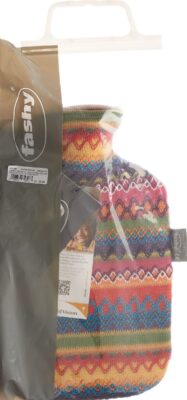 FASHY bouillotte 2l a housse motif peruvien