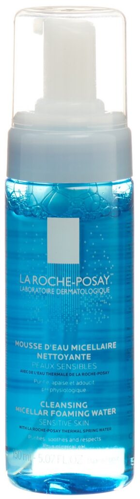 ROCHE-POSAY mousse d'eau physiologique 150 ml