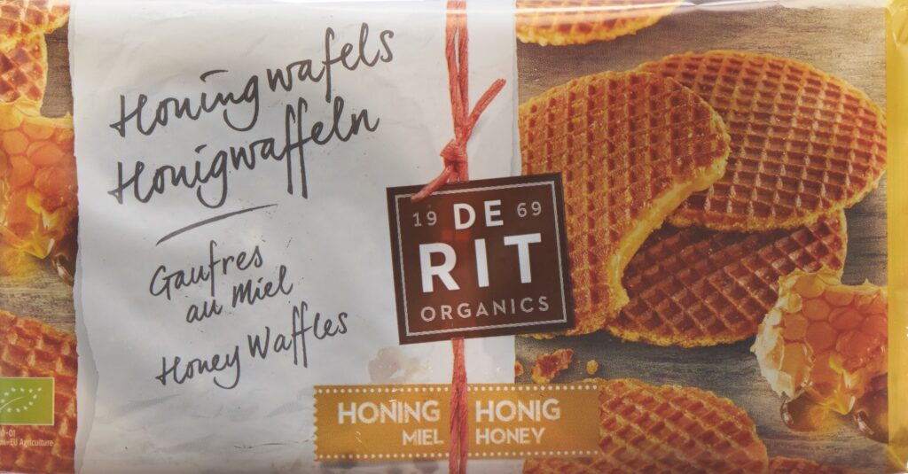 DE RIT Gaufrettes au miel 175 g
