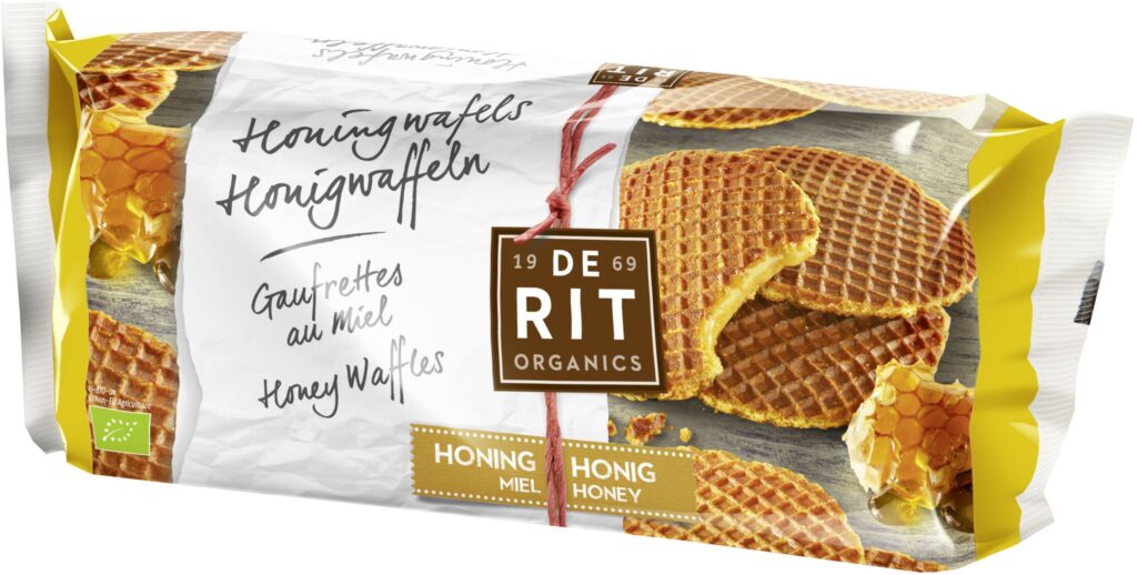 DE RIT Gaufrettes au miel 175 g