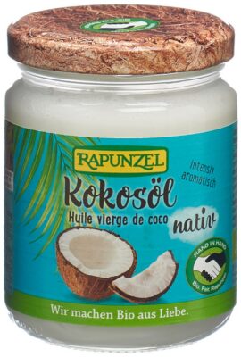 RAPUNZEL huile de coco vierge verre 200 g
