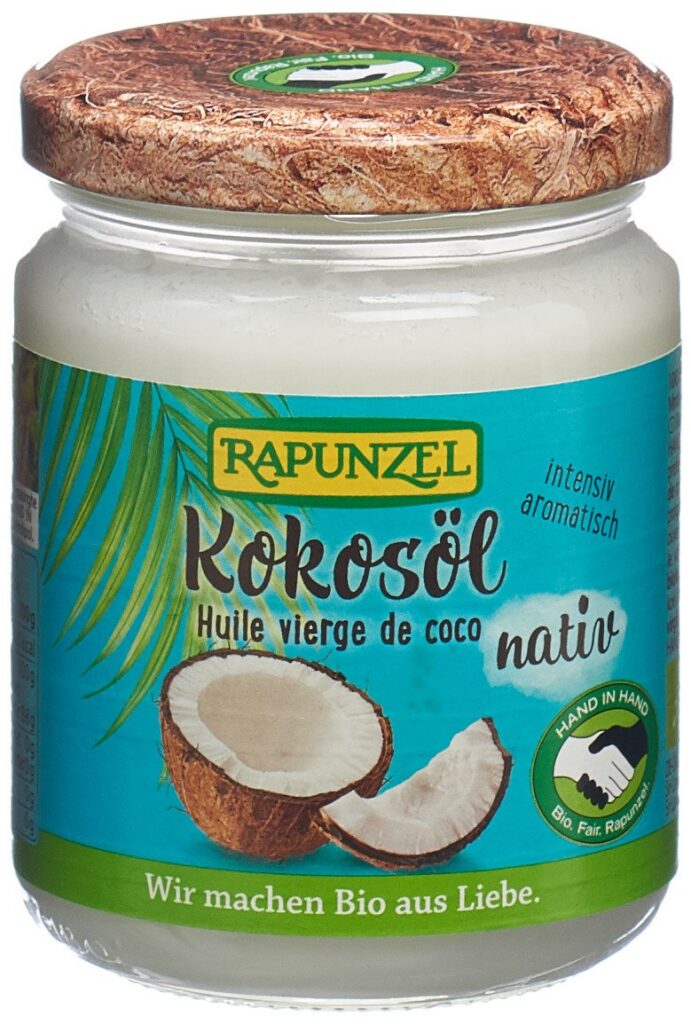 RAPUNZEL huile de coco vierge verre 200 g