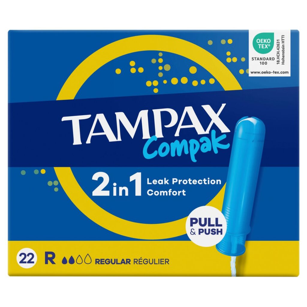 TAMPAX tampons Compak Regular 22 pce
