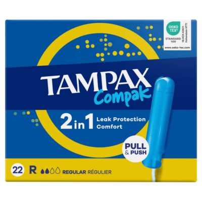 TAMPAX tampons Compak Regular 22 pce