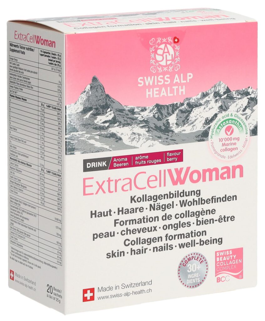 EXTRA CELL Woman Drink beauté et bien-être Bouteille de 20 pièces