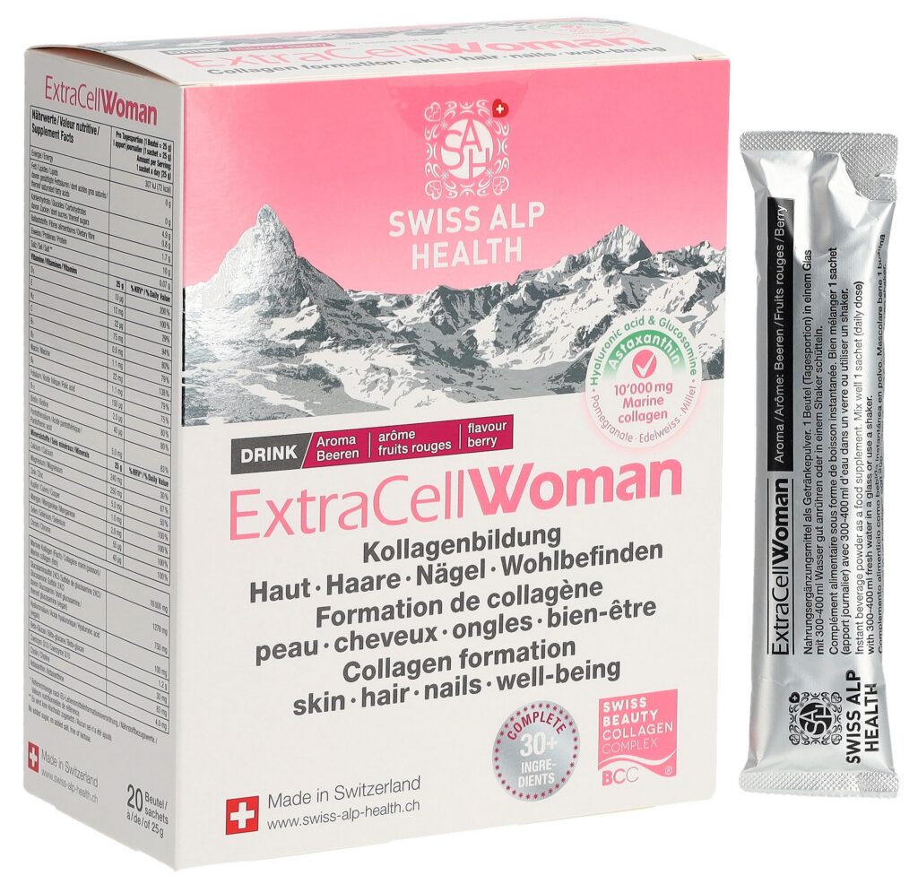 EXTRA CELL Woman Drink beauté et bien-être Bouteille de 20 pièces