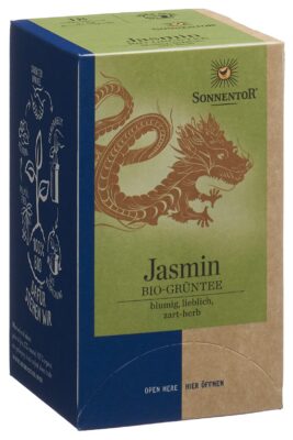 SONNENTOR Grüntee Jasmin BIO sach 18 pce