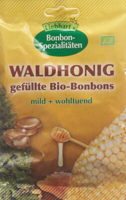 LIEBHARTS bonbons au miel de forêt bio 100 g