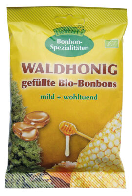 LIEBHARTS bonbons au miel de forêt bio 100 g