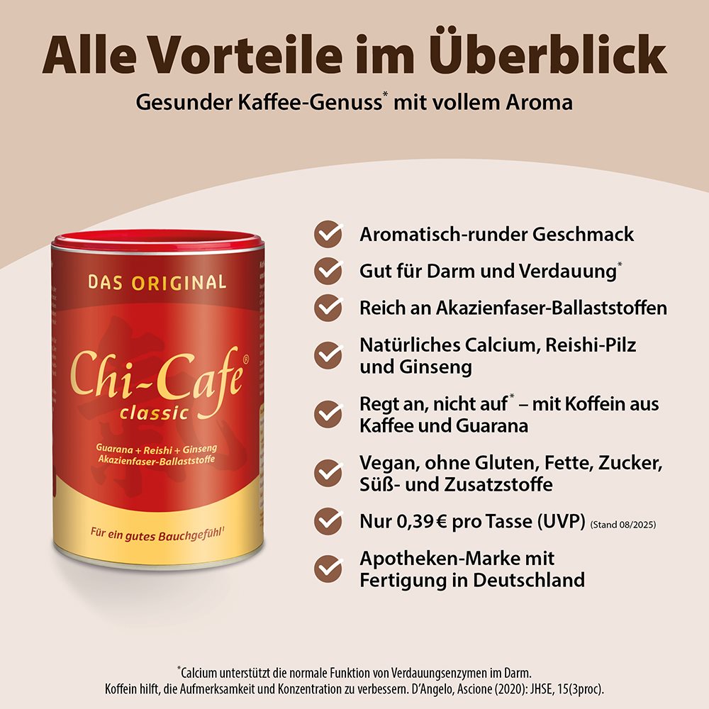 CHI-CAFE classic café bien-être bte 400 g