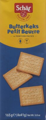 SCHÄR biscuit beurre sans gluten 165 g