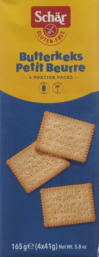 SCHÄR biscuit beurre sans gluten 165 g
