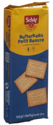 SCHÄR biscuit beurre sans gluten 165 g