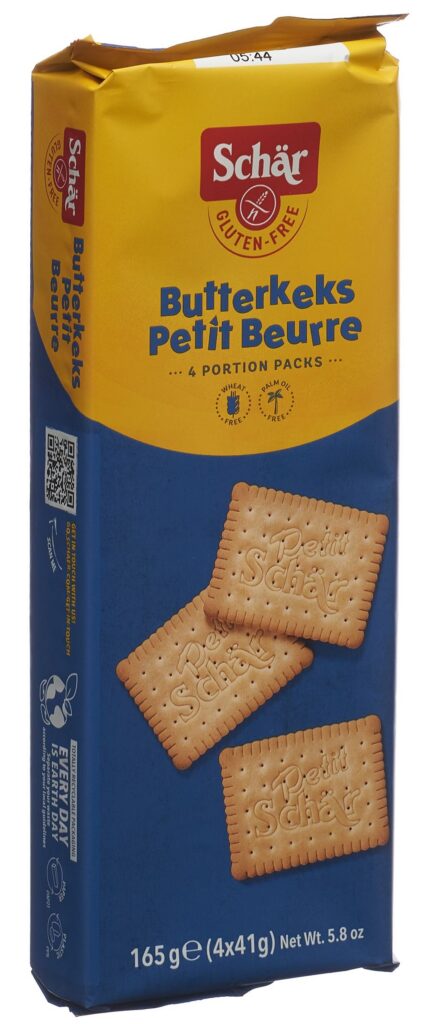 SCHÄR biscuit beurre sans gluten 165 g