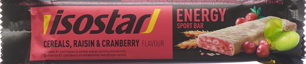 ISOSTAR Energy barre cranberry 40 g