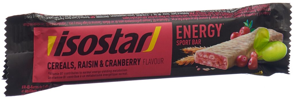 ISOSTAR Energy barre cranberry 40 g