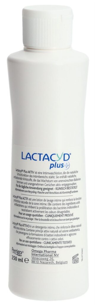 LACTACYD plus+ active 250 ml