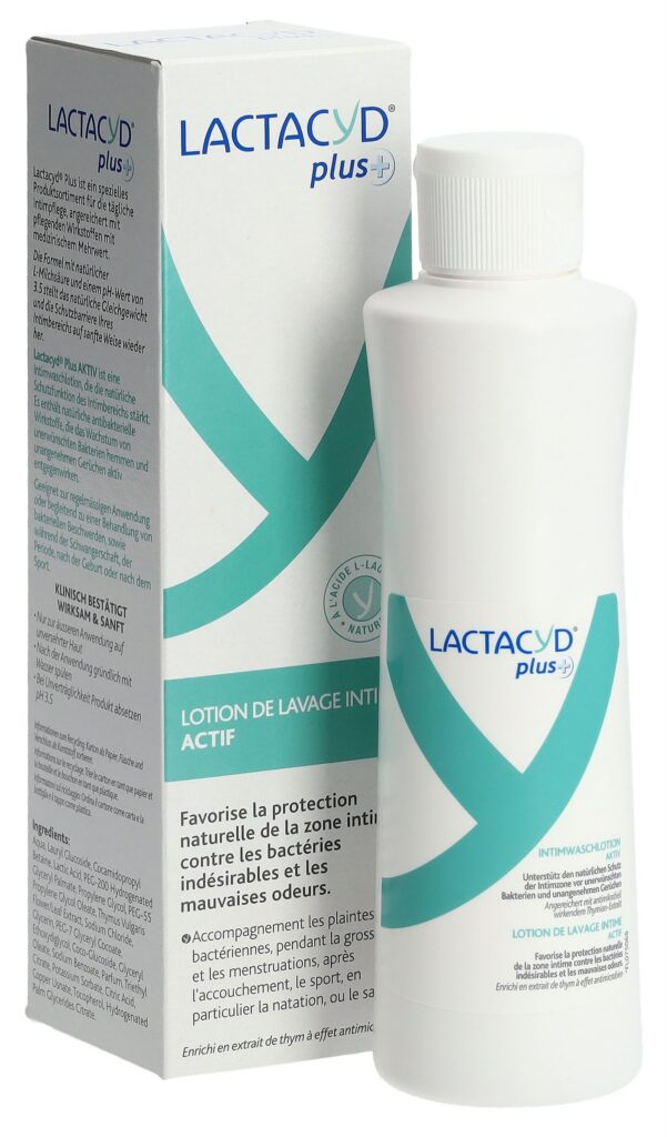 LACTACYD plus+ active 250 ml