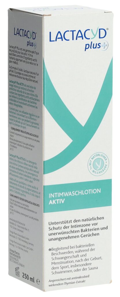 LACTACYD plus+ active 250 ml