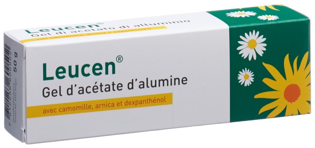 LEUCEN gel d'acétate d'alumine tb 50 g