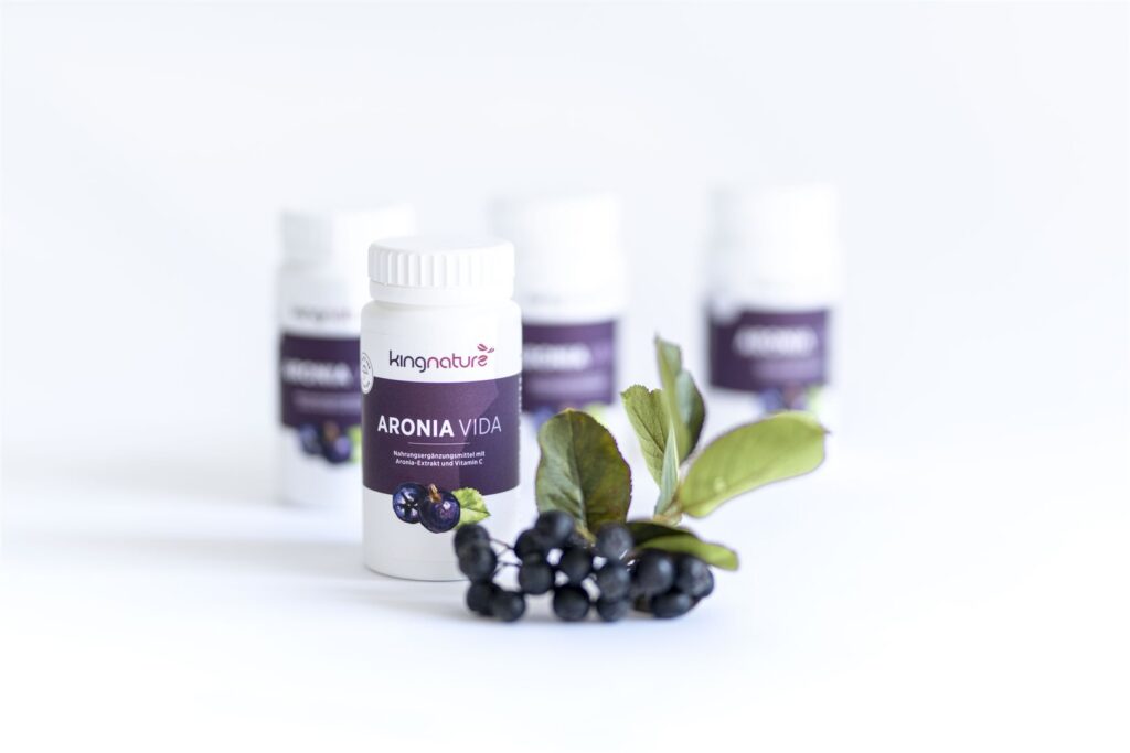 KINGNATURE Aronia Vida extrait caps 500 mg 100 pce