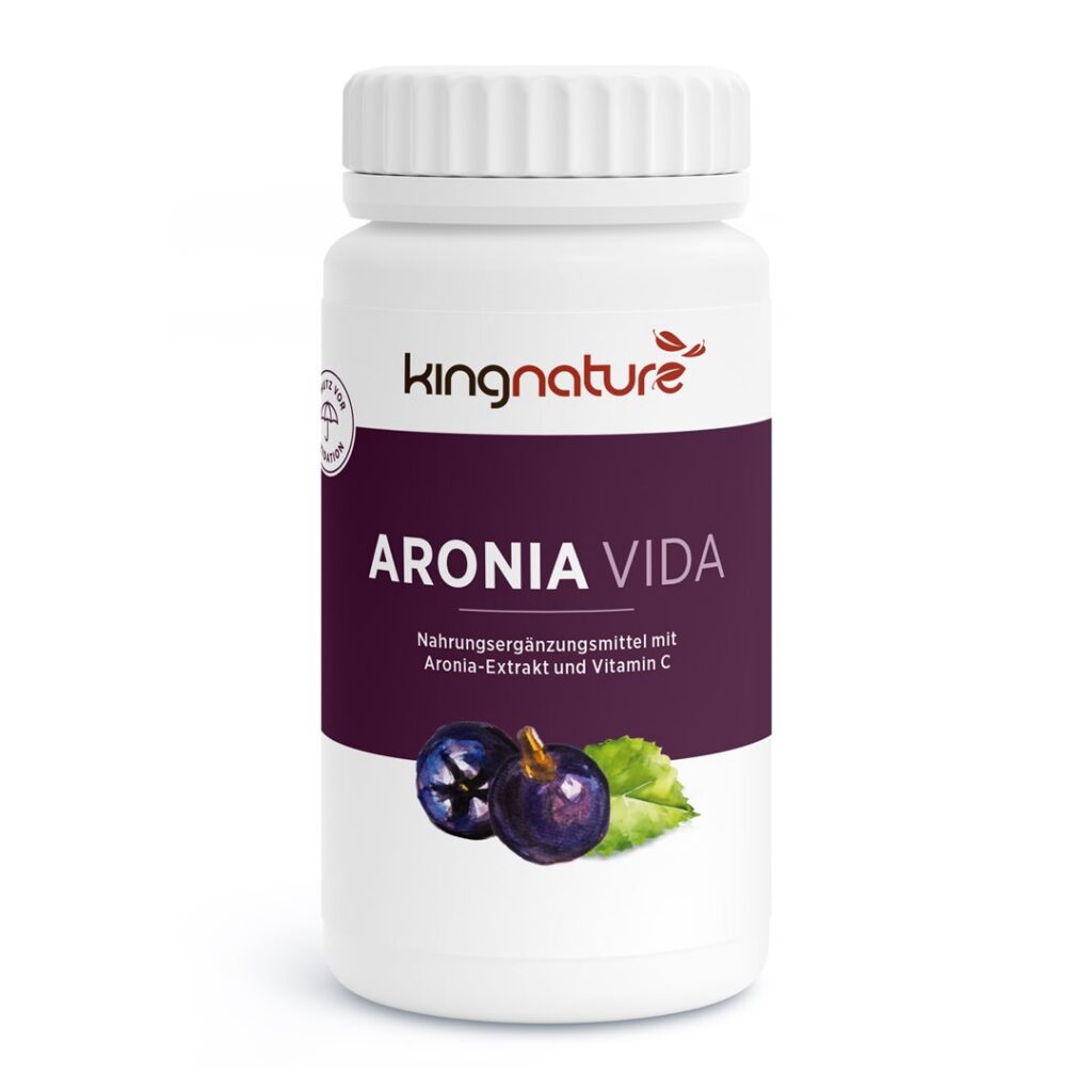 KINGNATURE Aronia Vida extrait caps 500 mg 100 pce