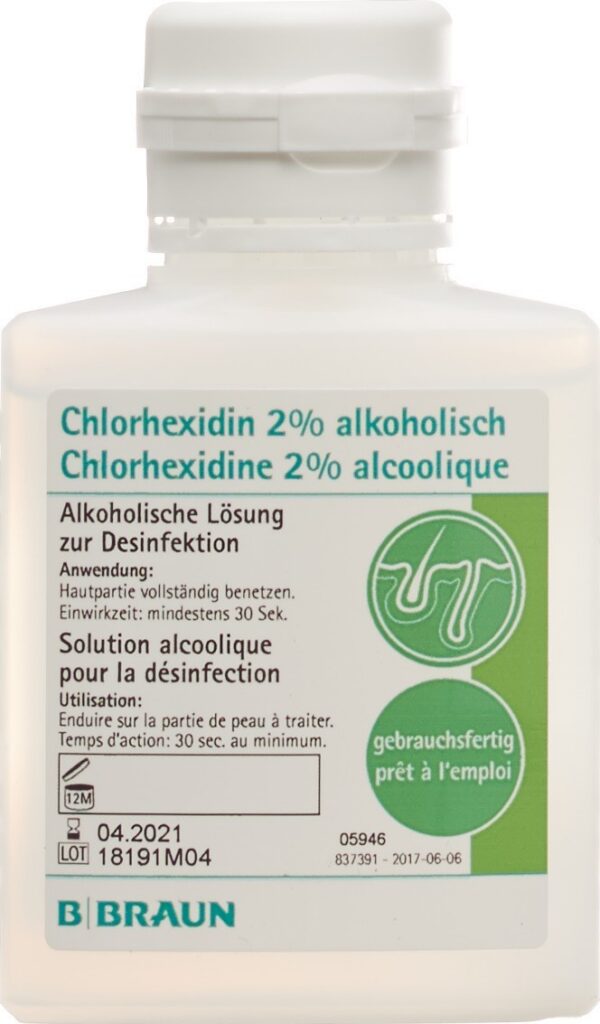 B. BRAUN Chlorhexidine 2 % incolore 100 ml