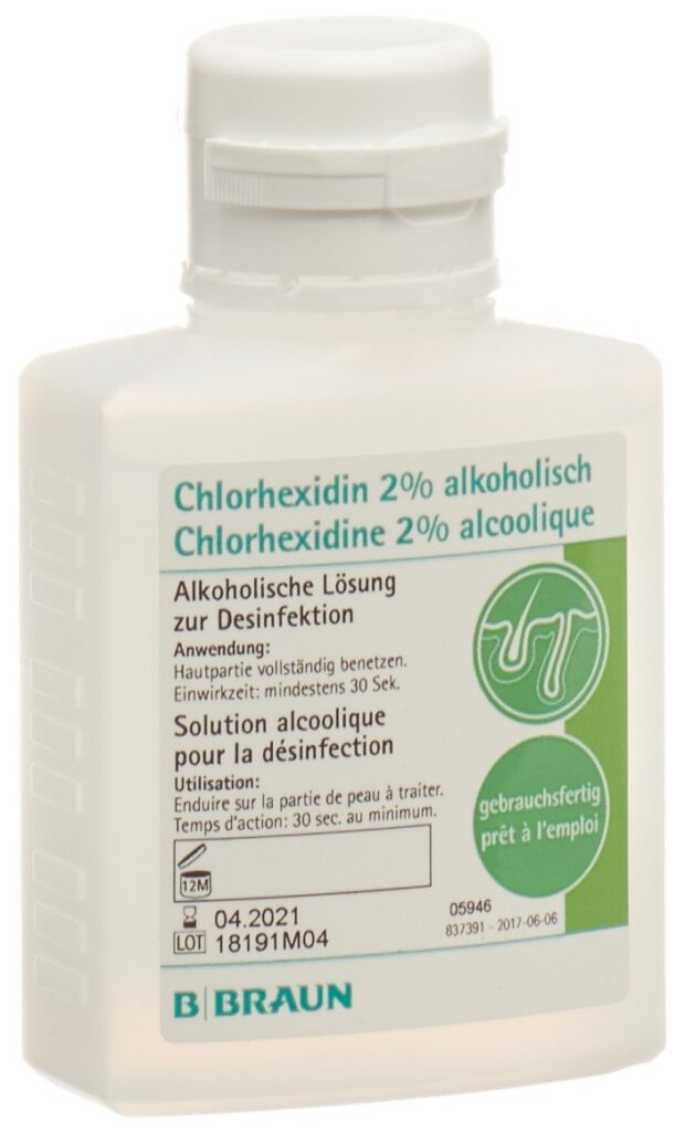B. BRAUN Chlorhexidine 2 % incolore 100 ml