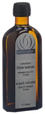SCHNARWILER argent colloidal 25ppm 250 ml