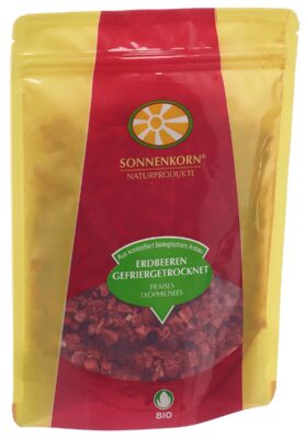 SONNENKORN fraises lyophilisées bourgeon bio 40 g