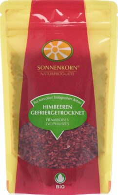 SONNENKORN framboises lyophilisé bourgeon bio 40 g