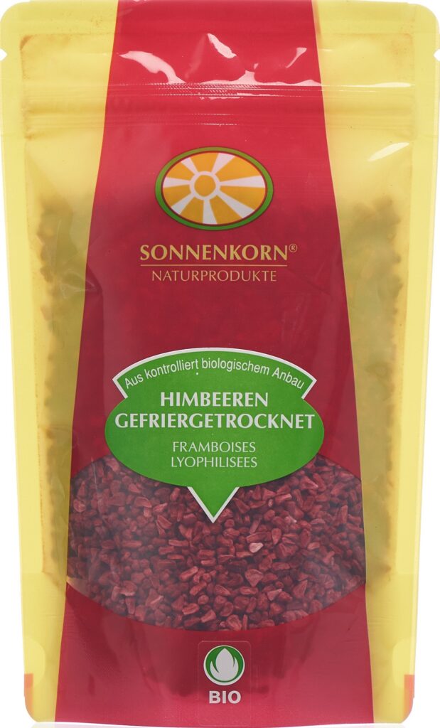 SONNENKORN framboises lyophilisé bourgeon bio 40 g
