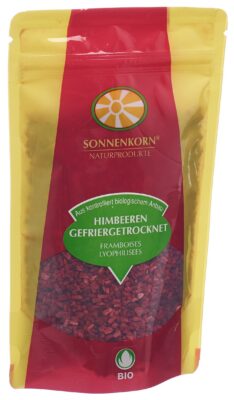 SONNENKORN framboises lyophilisé bourgeon bio 40 g