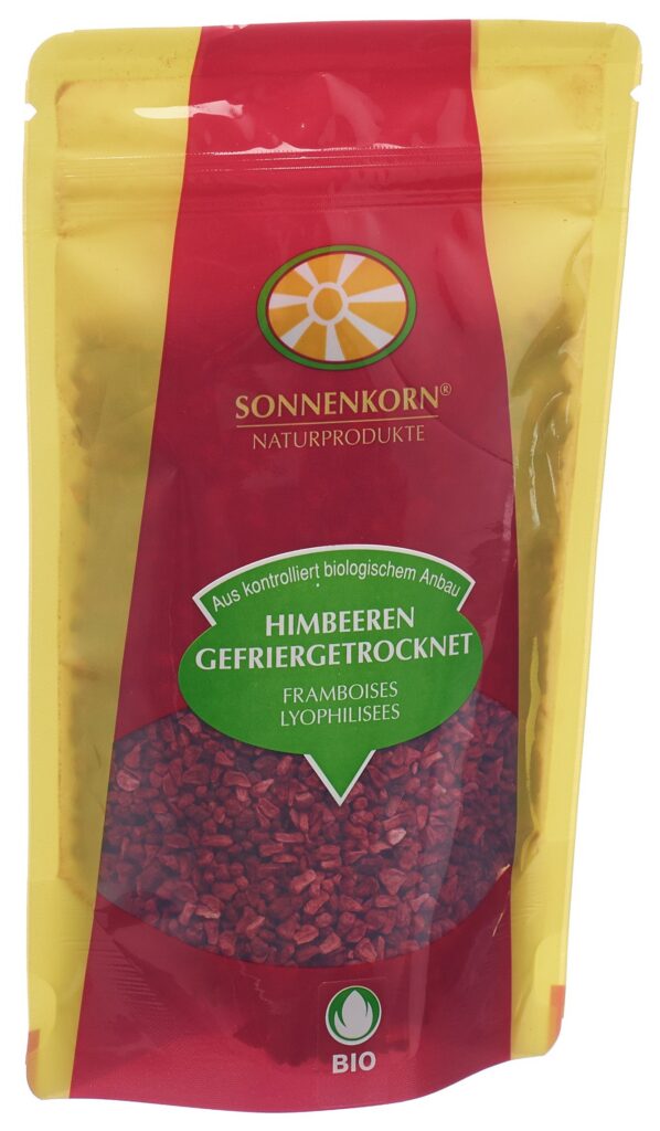 SONNENKORN framboises lyophilisé bourgeon bio 40 g