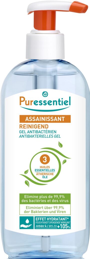 PURESSENTIEL gel  antibactérien dist 250 ml