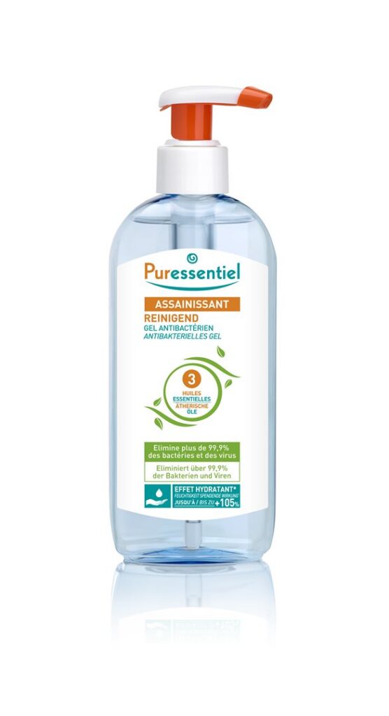 PURESSENTIEL gel  antibactérien dist 250 ml