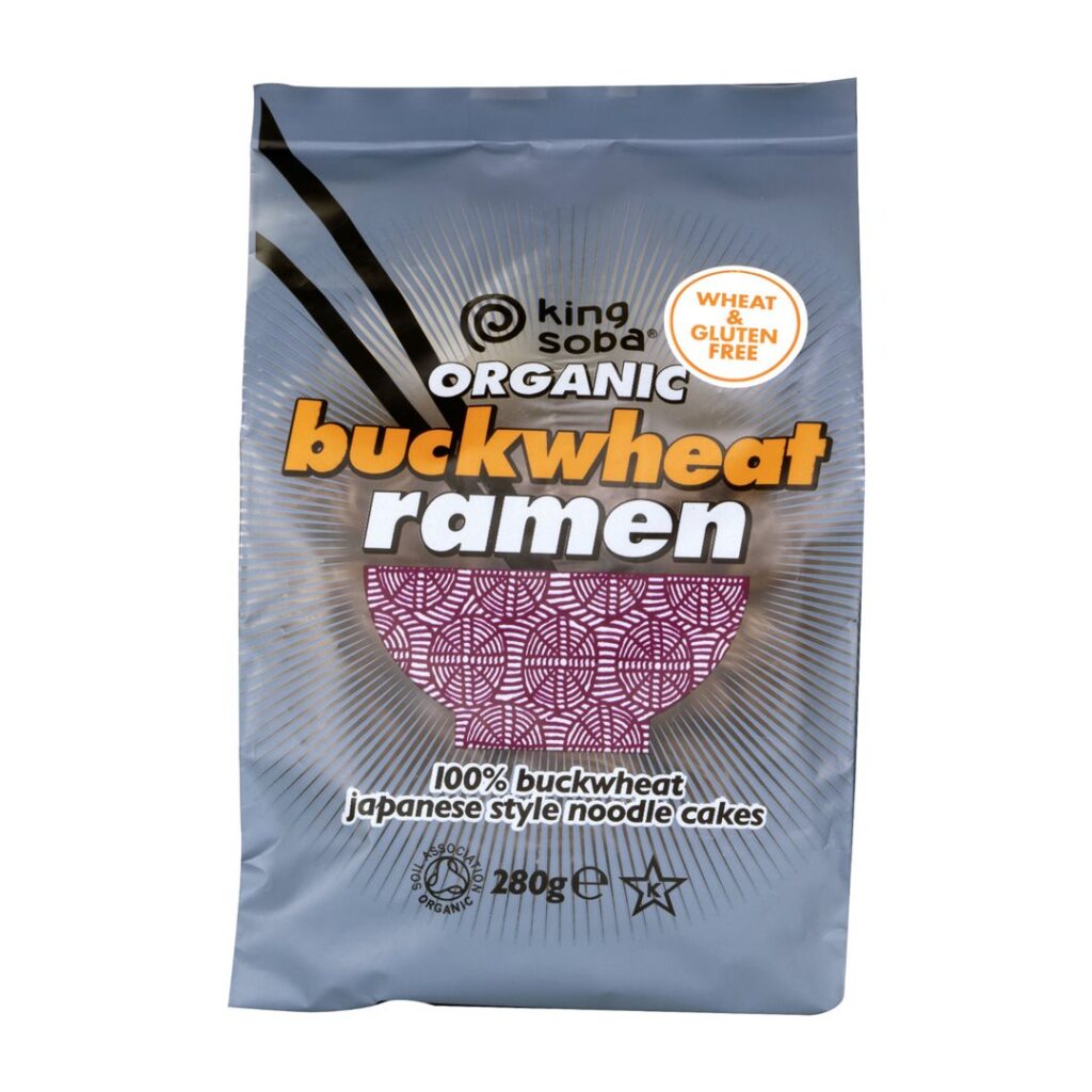 KING SOBA nouilles ramen sarras s gluten bio 280 g