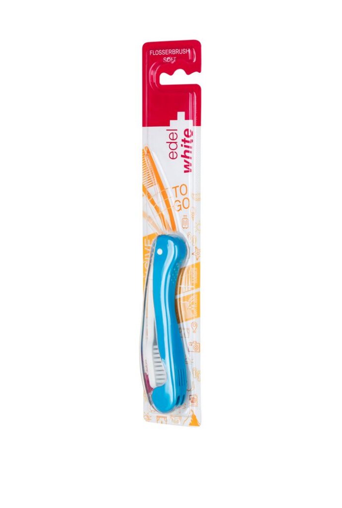 EDELWHITE Flosserbrush To Go Soft