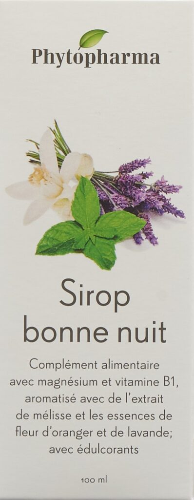 PHYTOPHARMA bonne nuit sirop 100 ml