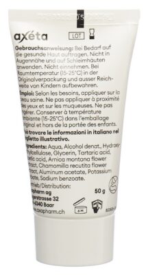 AXETA gel à l'acétate d'alumine tb 50 g