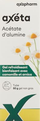 AXETA gel à l'acétate d'alumine tb 50 g