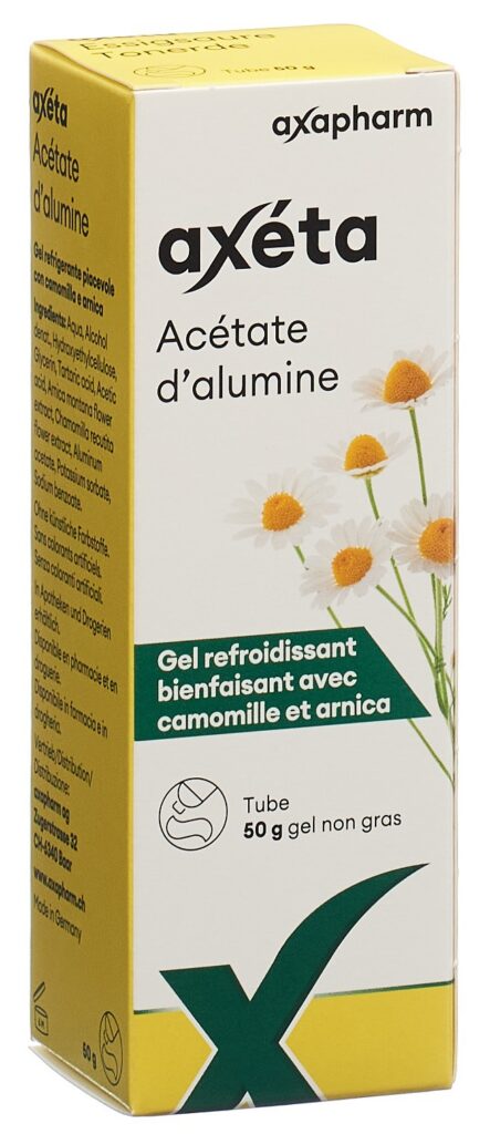 AXETA gel à l'acétate d'alumine tb 50 g