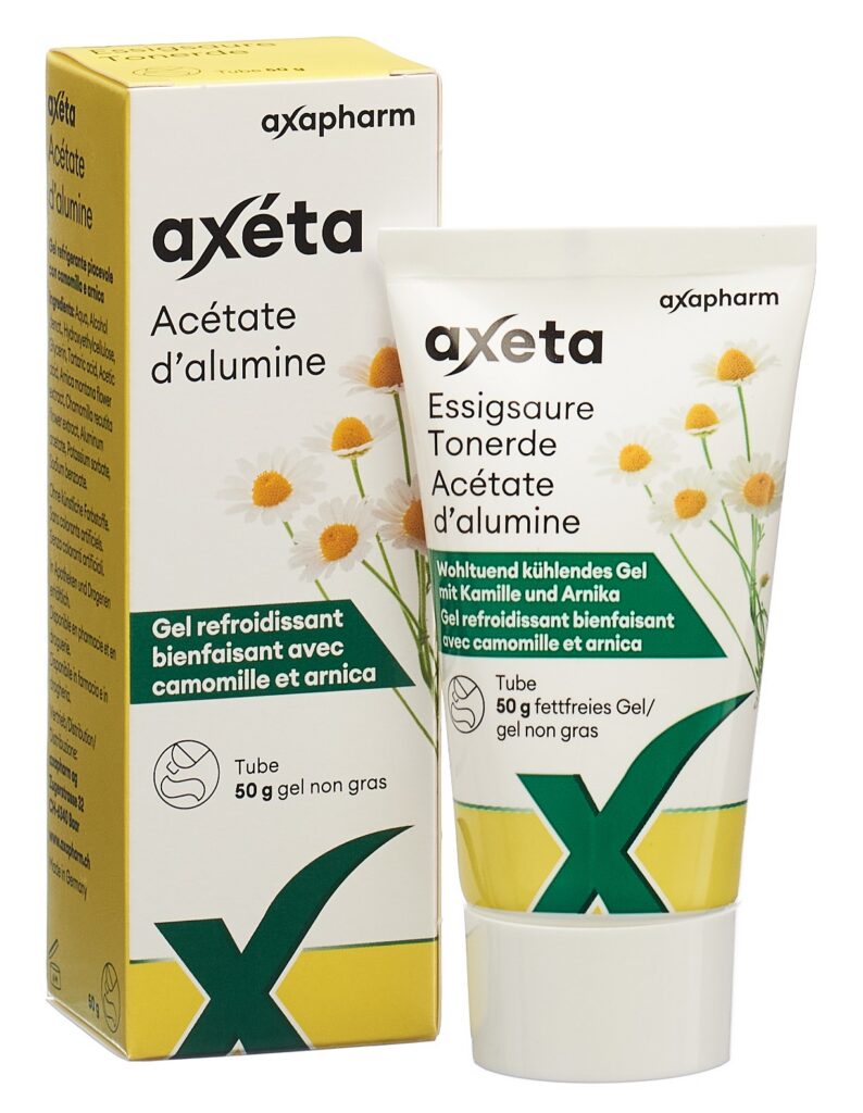 AXETA gel à l'acétate d'alumine tb 50 g