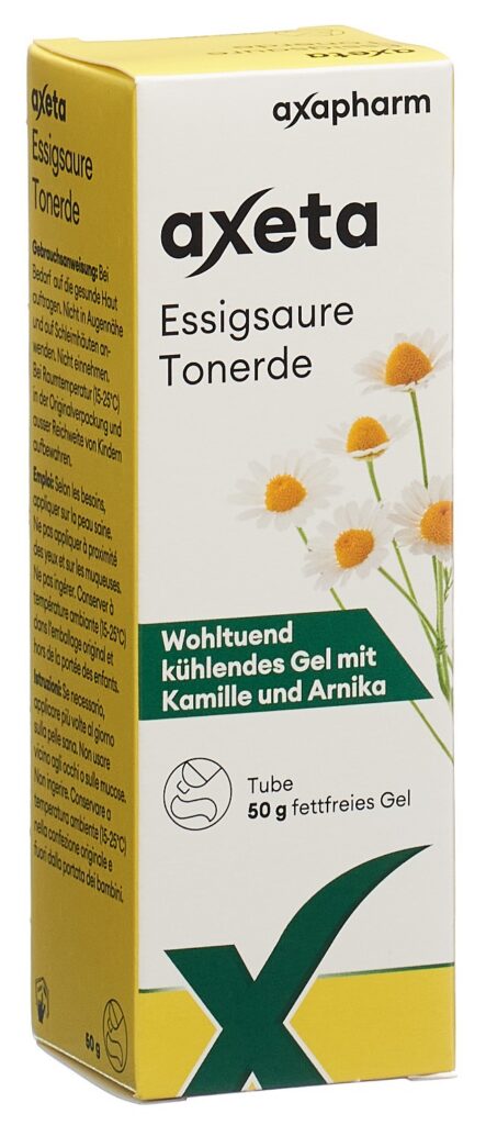 AXETA gel à l'acétate d'alumine tb 50 g