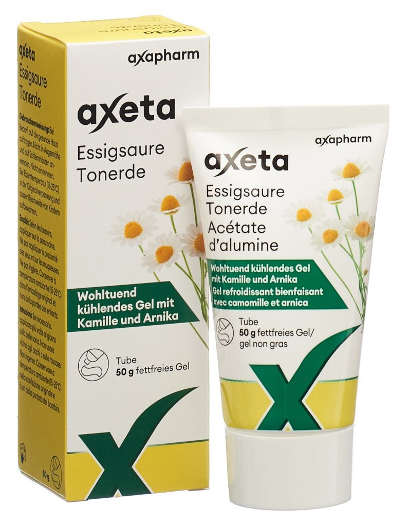AXETA gel à l'acétate d'alumine tb 50 g