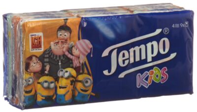 TEMPO mouchoirs Mini Pack 9 x 5 pce