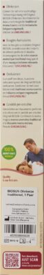 BIOSUN traditional bougie auriculaire 1 paire