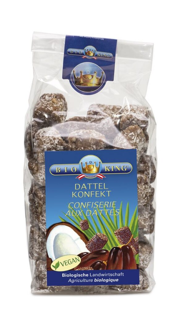 BIOKING confiserie aux dattes bio 250 g